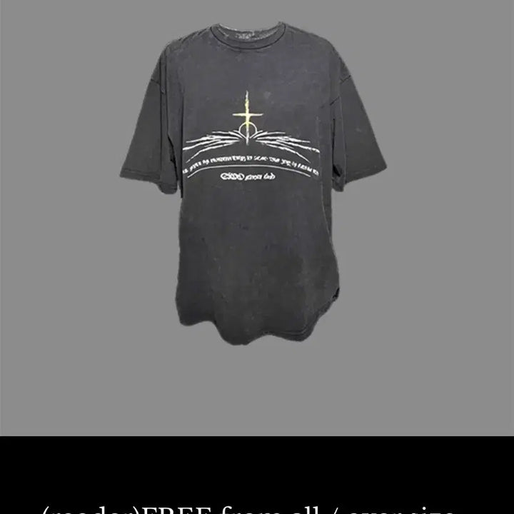 [BUNJANG] A-WEND T-Shirt Size 1 / 구매) 어웬드 티셔츠 1사이즈