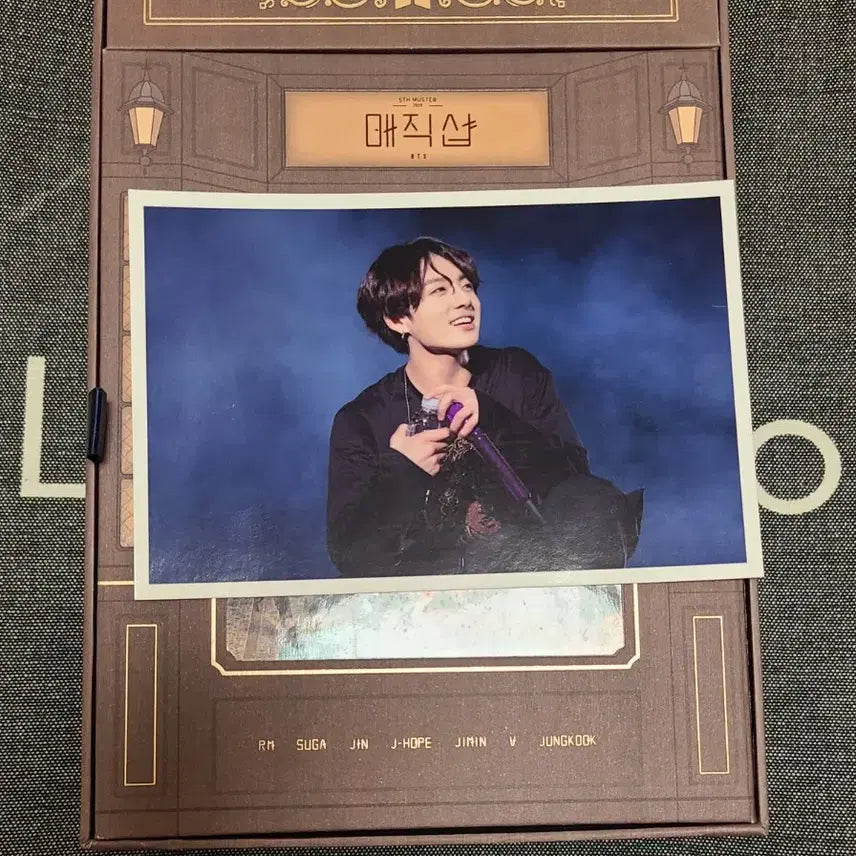[BUNJANG] BTS Jungkook Magic Shop Blu-ray + Photocard / 정국 인화사진 매직샵 블루레이 블레 방탄소년단