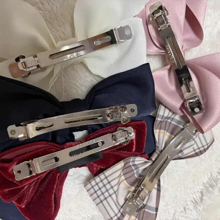 [BUNJANG] Unspecified Ribbon Hairpin Bundle Set / 일괄가격 리본 헤어핀 세트