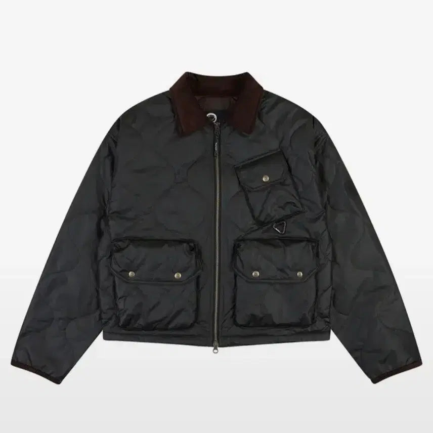 [BUNJANG] Penfield Quilted Work Jacket Black / (m) 펜필드 퀼드 워크 자켓 블랙