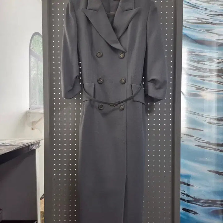 [BUNJANG] Michaa Belted Tweed Dress / 미샤 michaa 벨티드 트위드 원피스 55