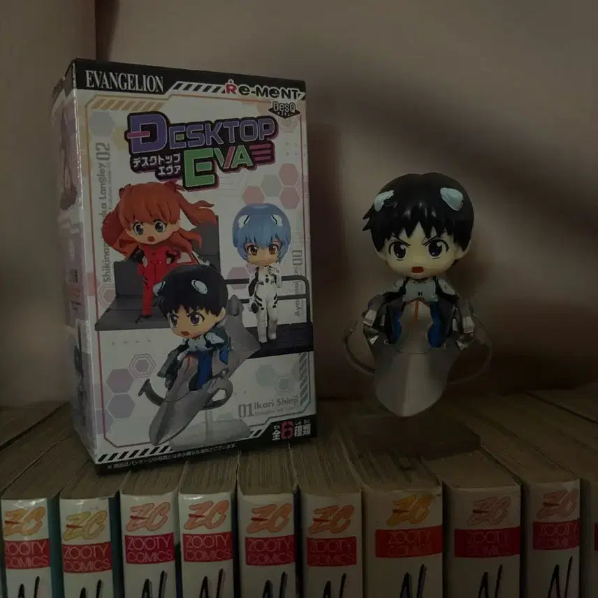 [BUNJANG] Evangelion Ikari Shinji Mini Figure / 에반게리온 이카리 신지 미니 피규어 데스크탑
