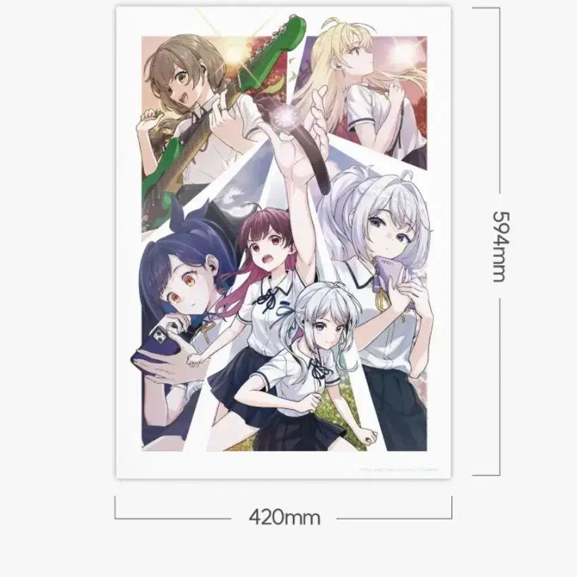 [BUNJANG] Chasedol A2 Poster / 차세돌 A2 포스터 이세계 아이돌