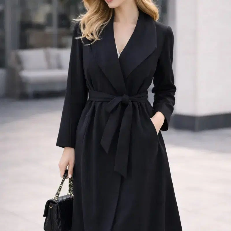 [BUNJANG] JIGOTT Premium Robe Coat - S / 판교현백구입 지고트 JIGOTT 프리미엄 로브 코트 S (44~55)