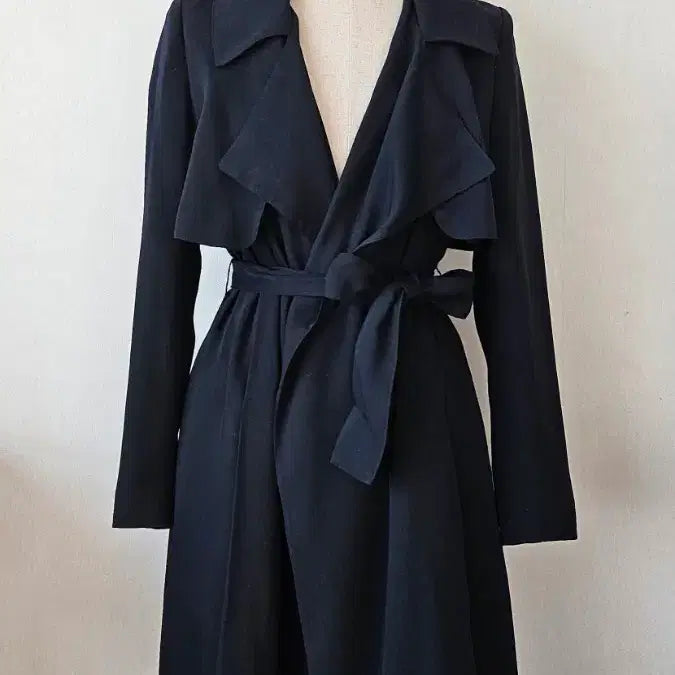 [BUNJANG] JIGOTT Premium Robe Coat - S / 판교현백구입 지고트 JIGOTT 프리미엄 로브 코트 S (44~55)