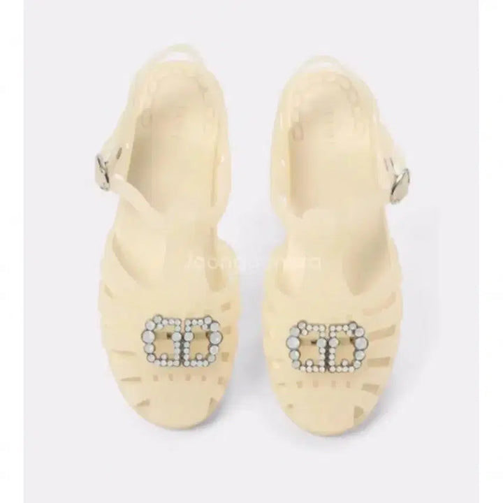 [BUNJANG] Hansome Time Jelly Shoes 240 / 한섬 타임 time 젤리슈즈 240