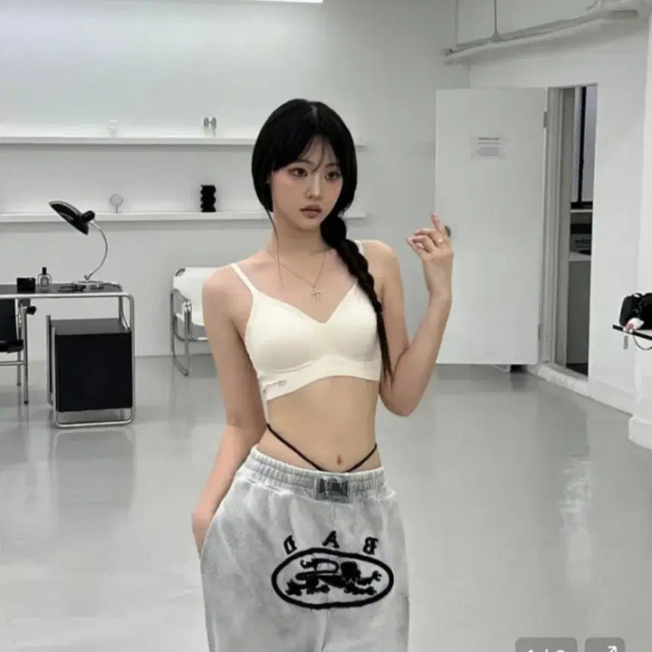 [BUNJANG] Badblood Lion Patch Jogger Pants / 배드블러드 라이온패치 조거팬츠