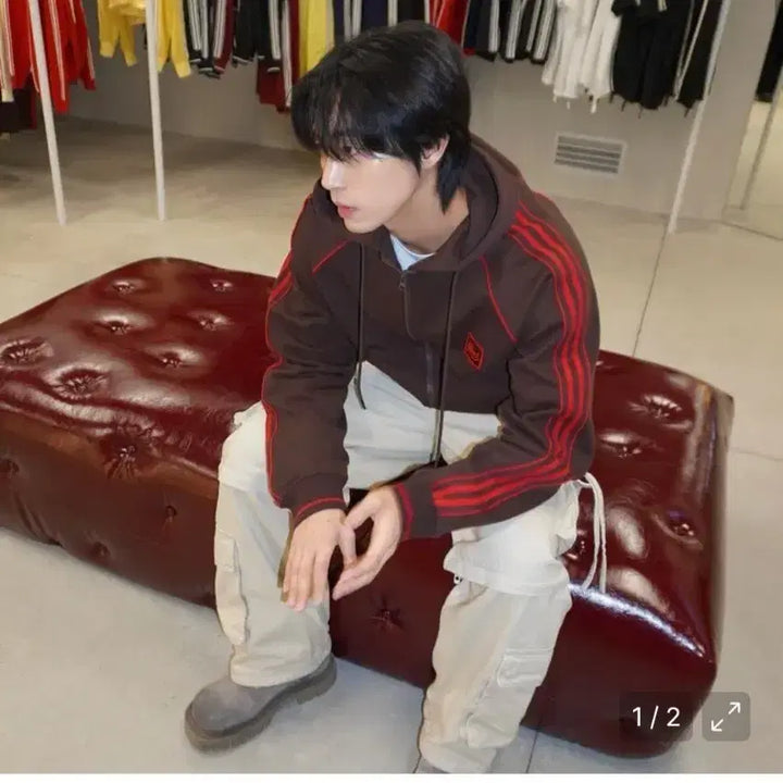 [BUNJANG] Badblood Billy Hooded Zip-up / (새상품)배드블러드 빌리 후드 집업