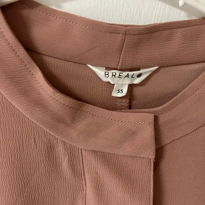 [BUNJANG] BREAL Pink Blouse - Size 55 / BREAL 브리얼 핑크 블라우스 55사이즈