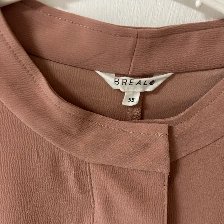 [BUNJANG] BREAL Pink Blouse - Size 55 / BREAL 브리얼 핑크 블라우스 55사이즈