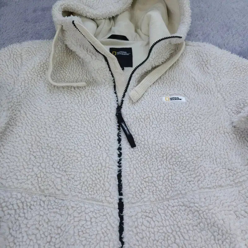 [BUNJANG] National Geographic Fleece Zip-Up Jacket / [M] 내셔널지오그래픽 후리스 집업