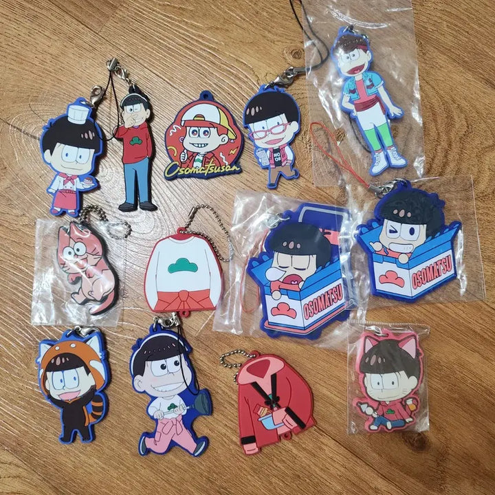 [SOLD OUT] 오소마츠상 오소마츠 고무키링 일괄