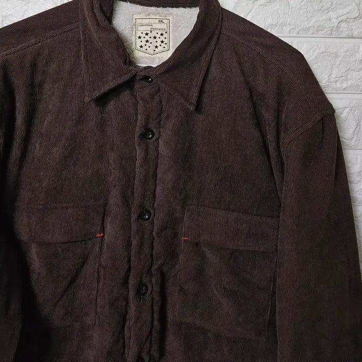 [BUNJANG] CHRISTIAN STEPHANUS Sherpa Corduroy Shirt / CHRISTIAN STEPHANUS 쉐르파 코듀로이셔츠 판매합니다