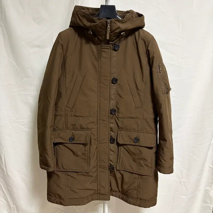 [BUNJANG] Uniqlo N3B Hybrid Down Parka / Brown, L / 유니클로 N3B 베이스 하이브리드 다운 파카 / 브라운, L