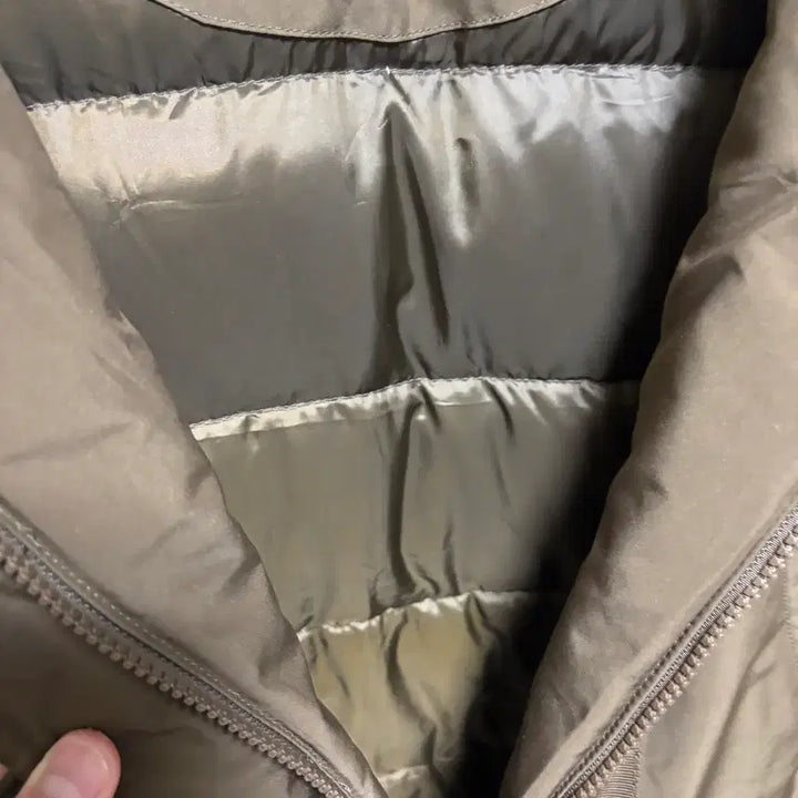 [BUNJANG] Uniqlo N3B Hybrid Down Parka / Brown, L / 유니클로 N3B 베이스 하이브리드 다운 파카 / 브라운, L