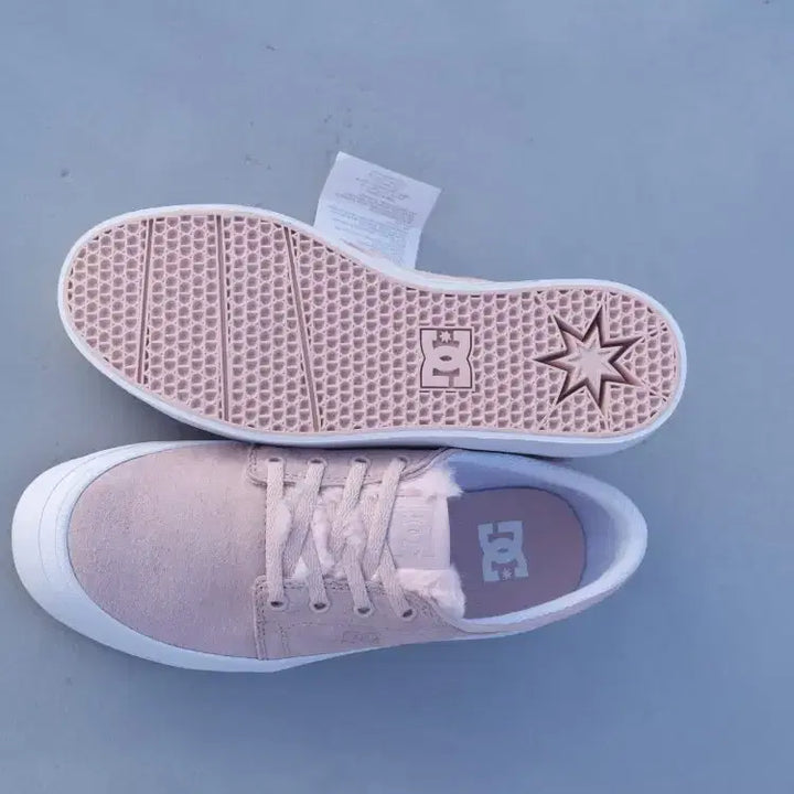 [BUNJANG] DC Trase Platform SE Pink Suede Sneakers / DC Trase Platform SE 핑크 스웨이드 새상품 260