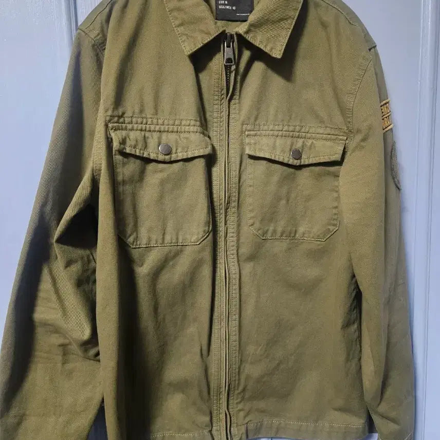 [BUNJANG] ZARA Khaki Work Jacket / 자라 카키색 워크 자켓