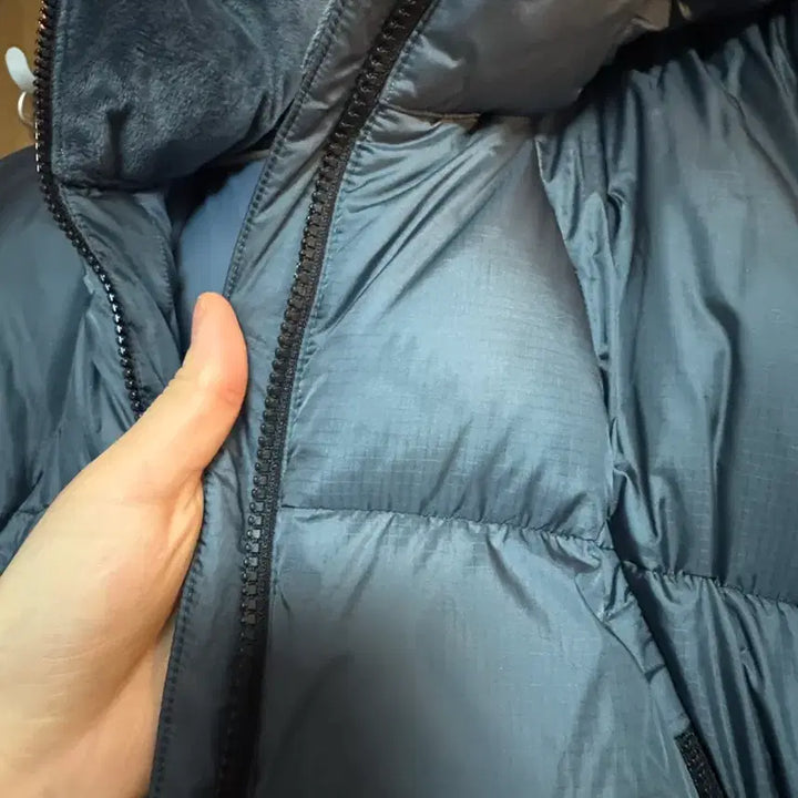 [BUNJANG] The North Face Project Down Jacket (Blue, Size M) / 노스페이스 프로젝트 다운자켓 M사이즈