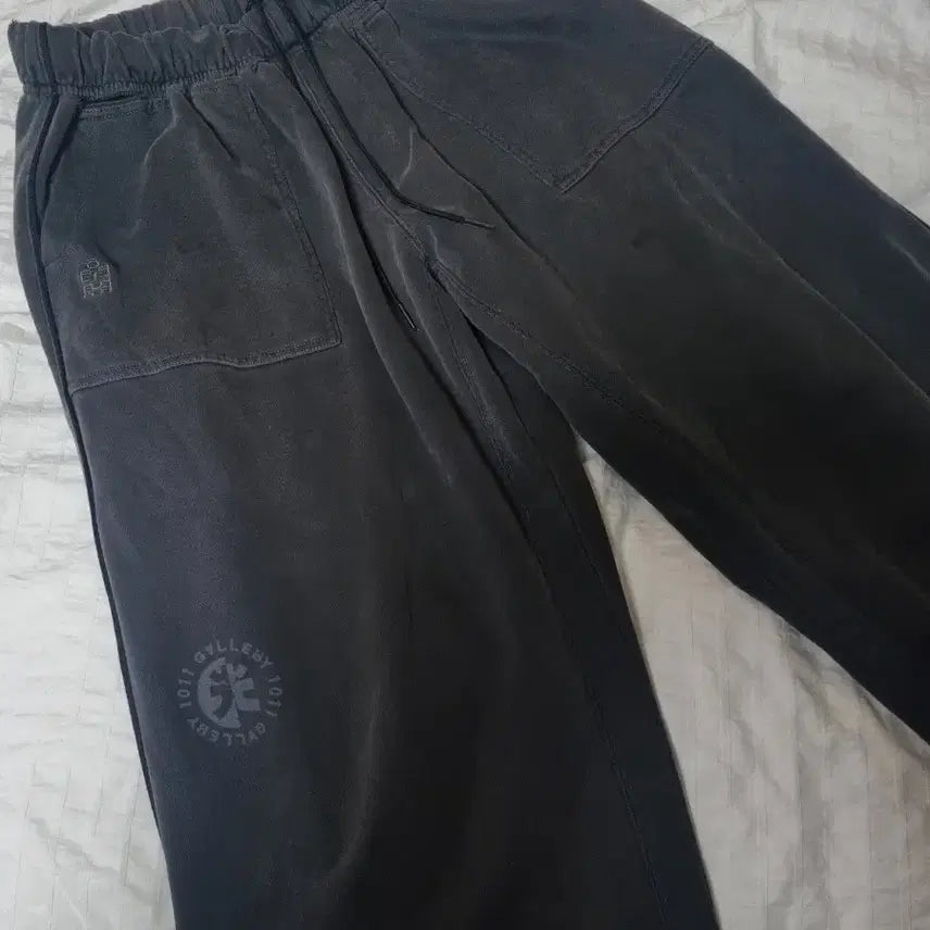 [BUNJANG] Polytelu Fatigue Sweat Pants / [2] 폴리테루 퍼티그 스웻 팬츠 1.2 그린차콜