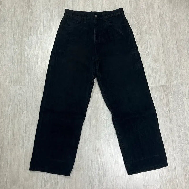 [BUNJANG] ZARA Velvet Denim Pants / [31] 자라 벨벳 데님 블랙