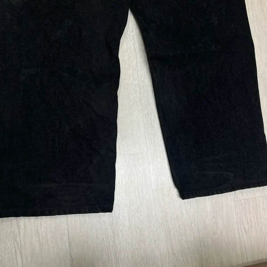 [BUNJANG] ZARA Velvet Denim Pants / [31] 자라 벨벳 데님 블랙