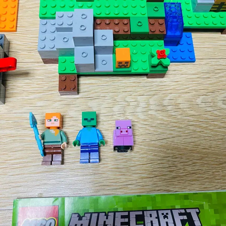 [BUNJANG] LEGO Minecraft Series 3-Piece Bundle Set / 레고 마인크래프트 시리즈 3종 세트 일괄 저렴하게 팝니다