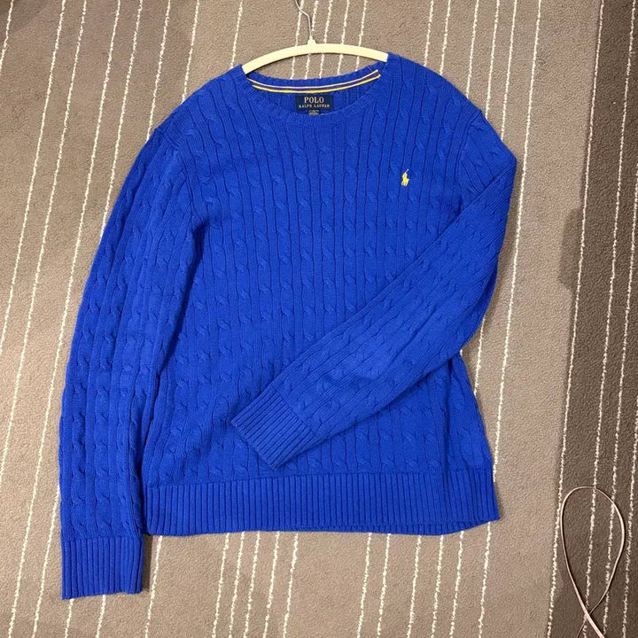 [BUNJANG] Polo Ralph Lauren Boys Cable Knit Sweater XL / 중고 / 폴로랄프로렌 보이즈 스웨터 XL