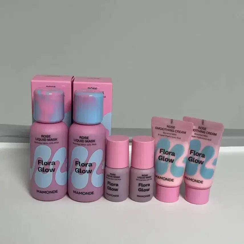 [BUNJANG] Mamonde Flora Glow Set (Mask/Cream) / 마몽드 로즈마스크2개 (마스크30.크림50)