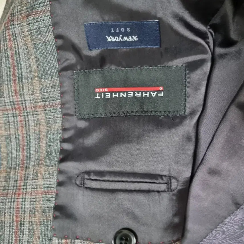 [BUNJANG] Z ZEGNA Checkered Jacket / 지이크 파렌하이트 체크 자켓(100)