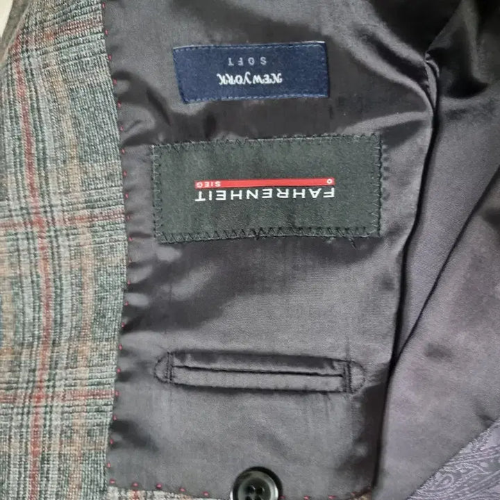 [BUNJANG] Z ZEGNA Checkered Jacket / 지이크 파렌하이트 체크 자켓(100)