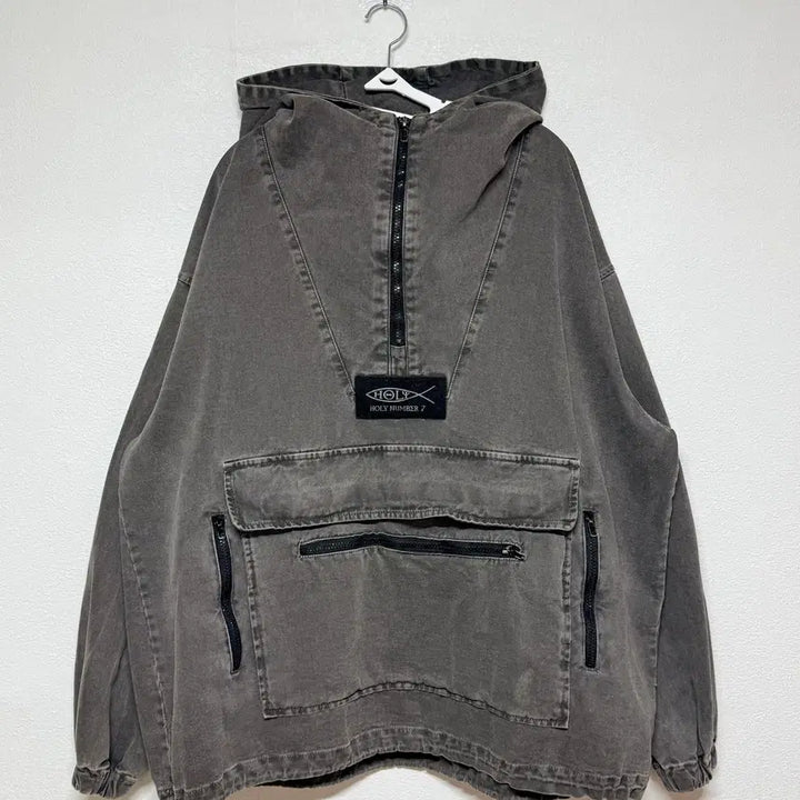 [BUNJANG] Holeenumber 7 Denim Anorak L / 홀리넘버 7 데님 아노락 L