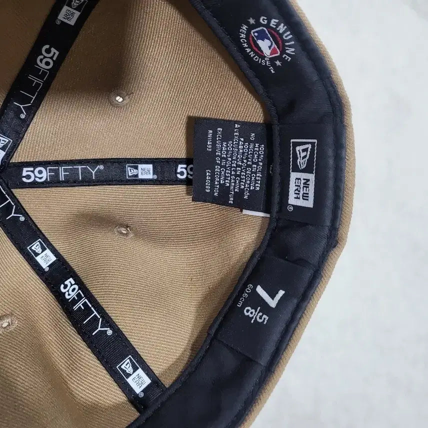 [BUNJANG] New Era LA Snapback Cap Beige / 뉴에라 모자 스냅백 볼캡 7/58 (60.6cm)