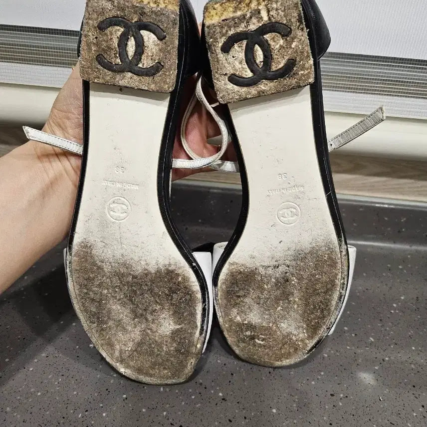 [BUNJANG] Chanel Flat Shoes / 샤넬정품 플렛슈즈