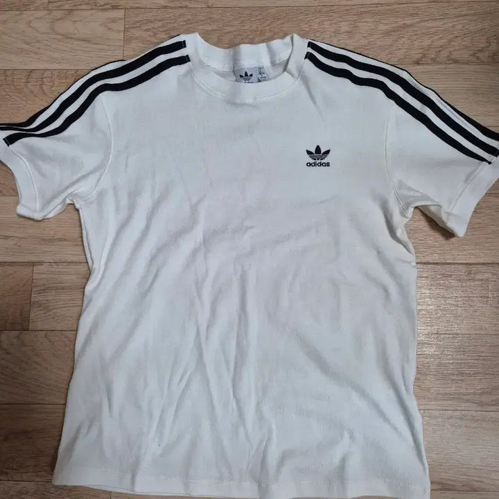 [BUNJANG] Adidas T-Shirt (White/Black) M / [새상품]아디다스 반팔 M사이즈