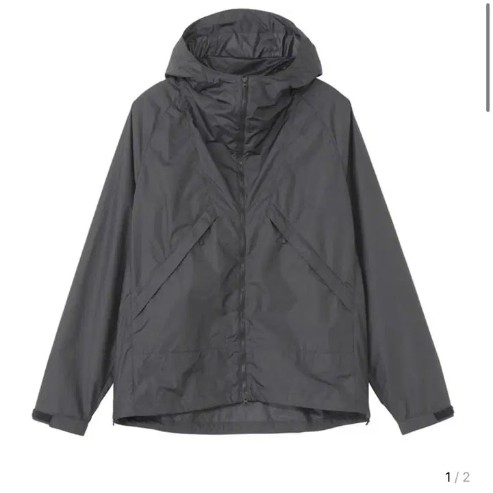 [BUNJANG] Goldwin Ripstop Hooded Jacket Black (Size 5) / 골드윈 립스탑 후디드자켓 블랙5사이즈
