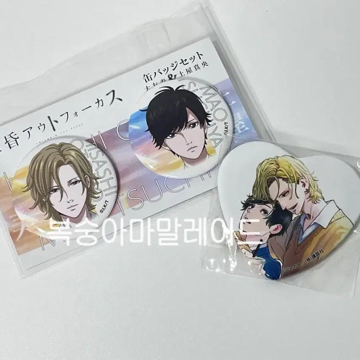 [BUNJANG] Twilight Outfocus Can Badge Bundle Set / 노을빛 아웃포커스 캔뱃지 세트 일괄 양도