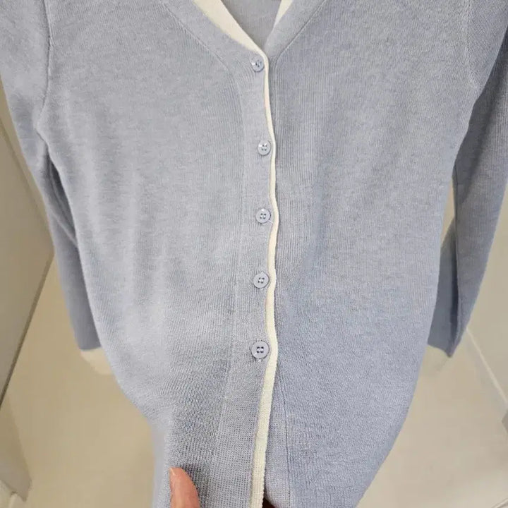 [BUNJANG] Layered Collar Cardigan / 이중 레이어드 카라 가디건