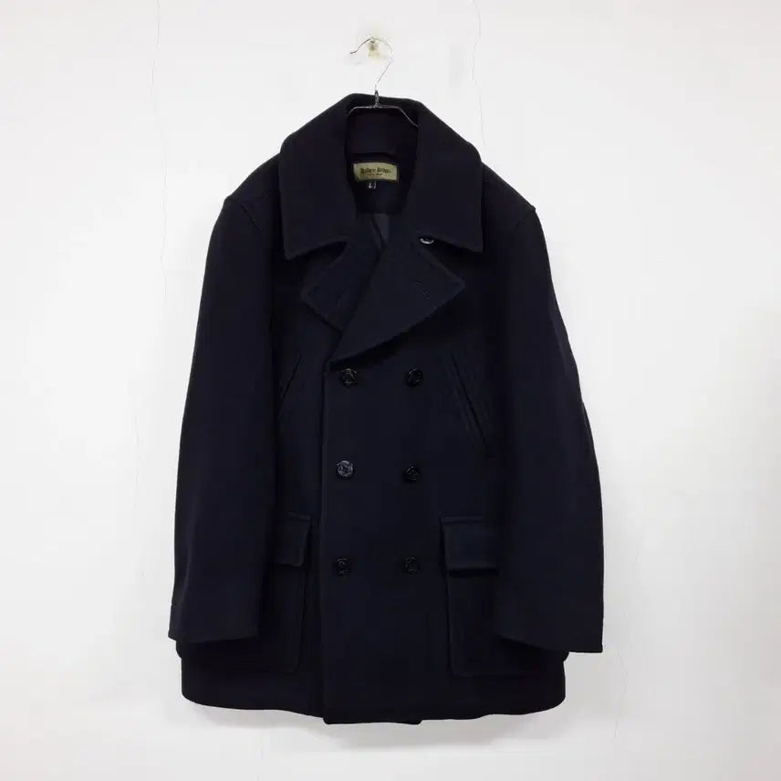 [BUNJANG] Uniform Bridge Navy Wool Pea Coat L / 유니폼브릿지 24 네이비 울 피코트 L 상태좋음