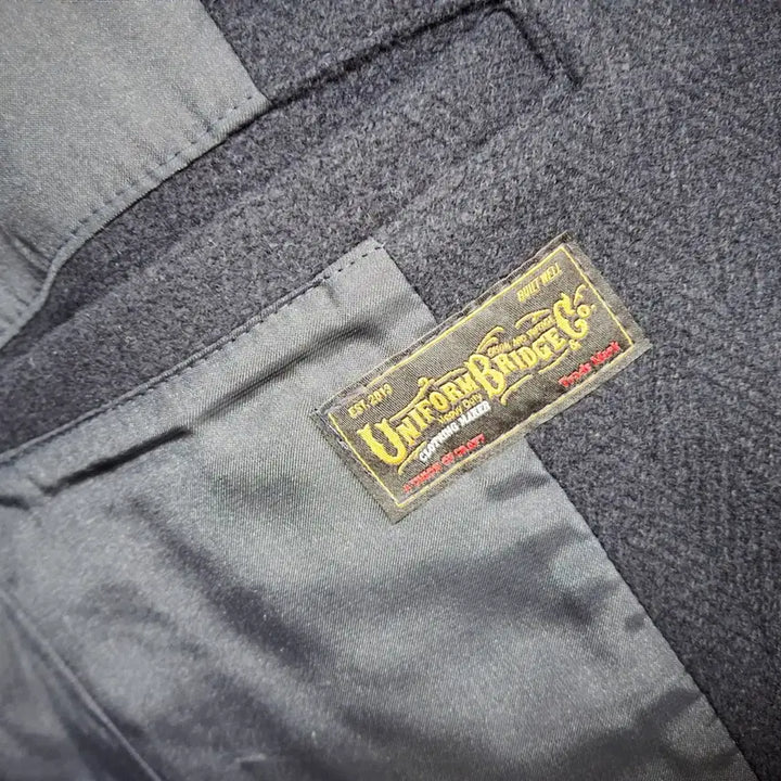 [BUNJANG] Uniform Bridge Navy Wool Pea Coat L / 유니폼브릿지 24 네이비 울 피코트 L 상태좋음