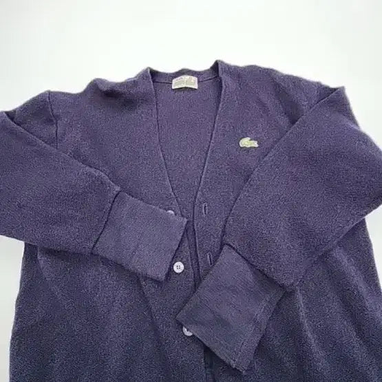 [BUNJANG] Lacoste Navy Cardigan / 라코스테 네이비 가디건 판매 여성 가디건 여자 가디건 교복 가디건