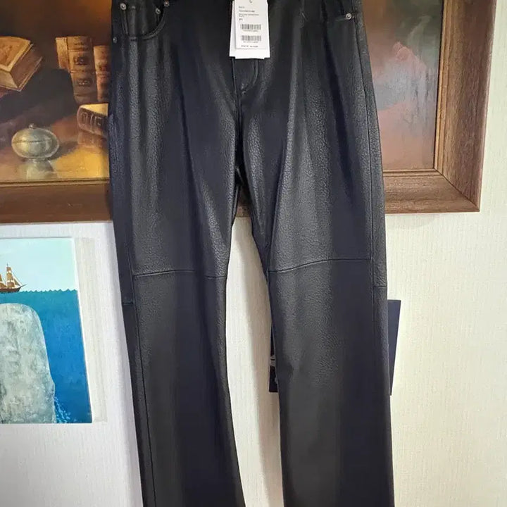 [BUNJANG] RECTO Greta Faux Leather Pants L / (새상품) 렉토 그레타 faux 레더 팬츠 L
