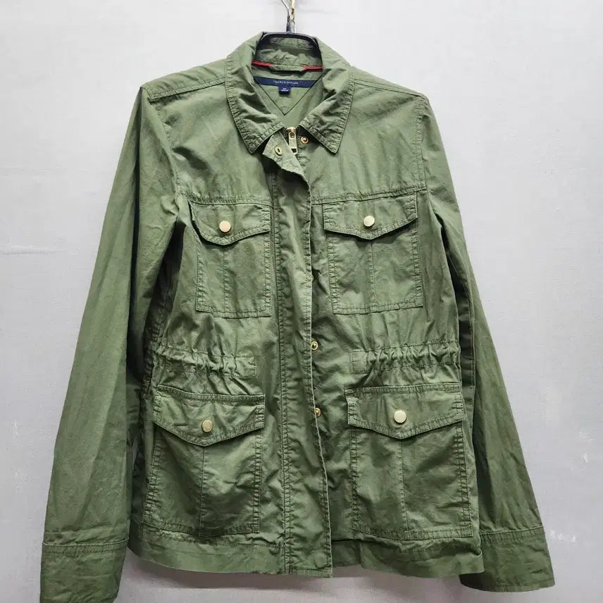 [BUNJANG] Tommy Hilfiger Jacket S / 타미힐피거 허리스트링 야상 자켓 S(S)