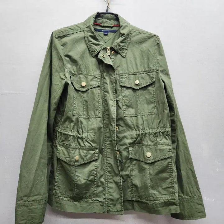 [BUNJANG] Tommy Hilfiger Jacket S / 타미힐피거 허리스트링 야상 자켓 S(S)