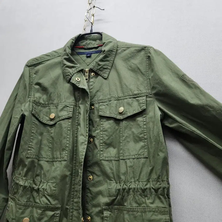 [BUNJANG] Tommy Hilfiger Jacket S / 타미힐피거 허리스트링 야상 자켓 S(S)
