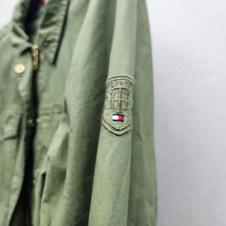 [BUNJANG] Tommy Hilfiger Jacket S / 타미힐피거 허리스트링 야상 자켓 S(S)