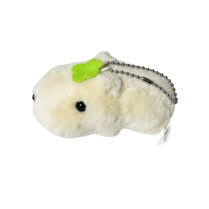 [BUNJANG] NLC Capybara Plush Keyring / [고전]네잎클로버 카피바라상 인형 키링