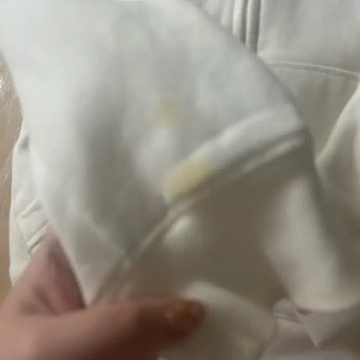[BUNJANG] Polham White Hooded Zip-up Jacket / 폴햄 화이트 후드집업