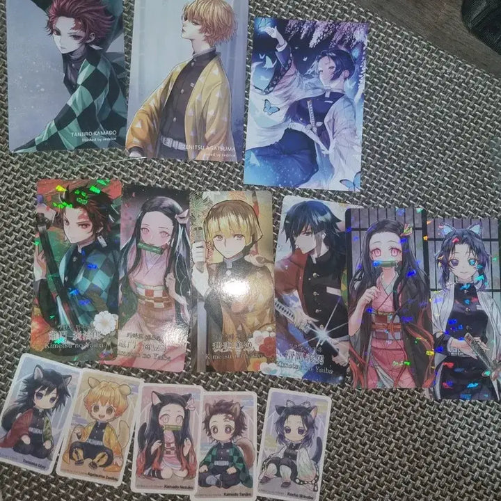 [BUNJANG] Demon Slayer Card Goods Set / 귀멸의 칼날 카드 굿즈 세트 비공굿