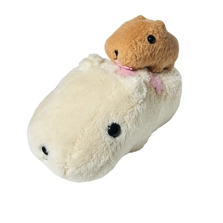 [BUNJANG] Sakura Capybara Plush Keyring / [고전]벚꽃 카피바라상 인형 키링