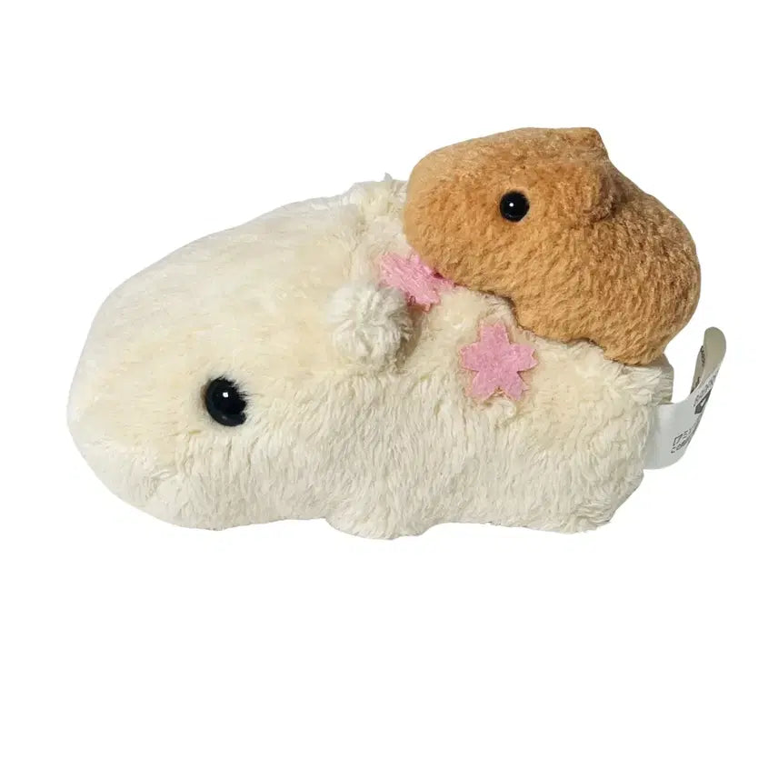 [BUNJANG] Sakura Capybara Plush Keyring / [고전]벚꽃 카피바라상 인형 키링